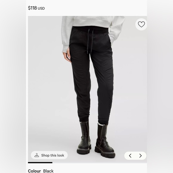 lululemon athletica Pants - New Lululemon Dance Studio Mid Rise Joggees in Black size 0